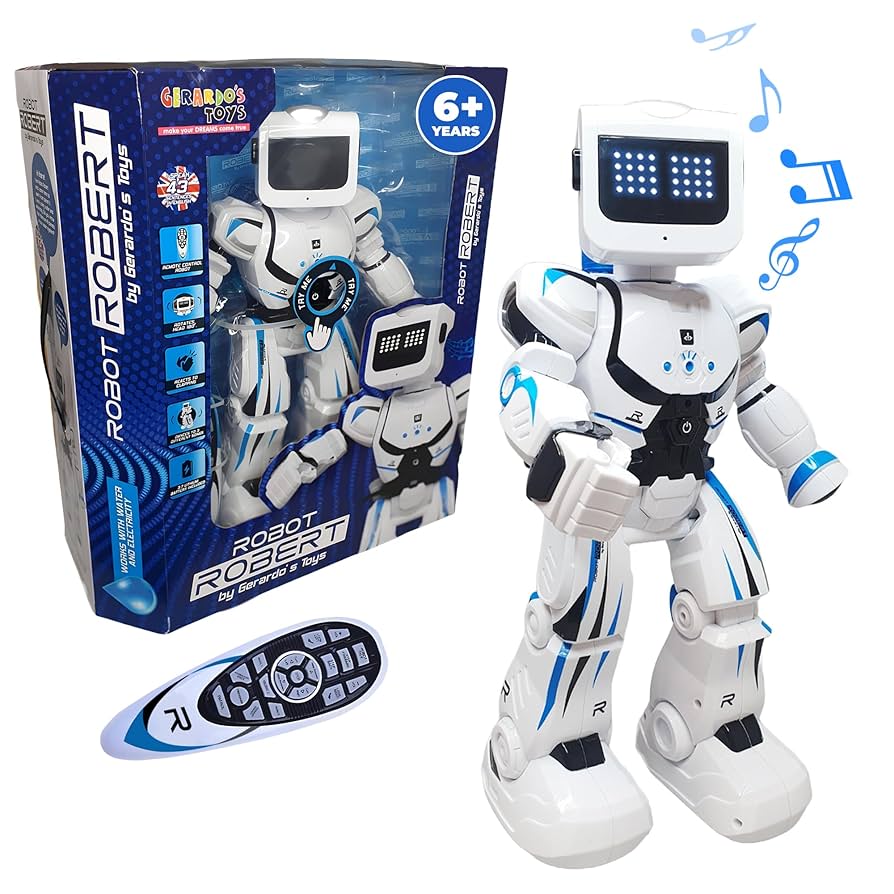 TOY  リモートクラシックロボット Amazon.com: GERARDO'S Talking Kids Robot | Talking, Dancing
